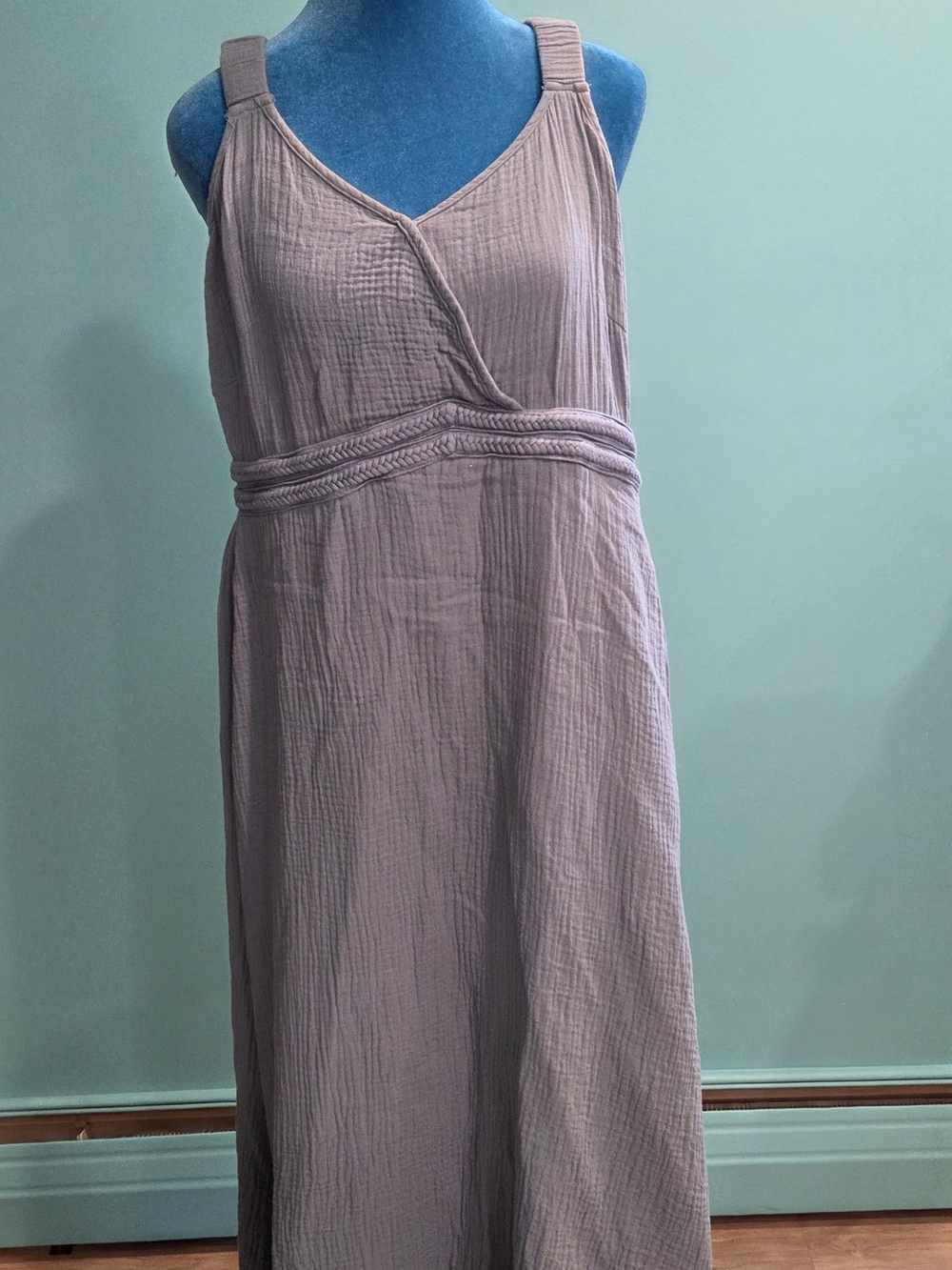 BloomChic Muted Blue Dress